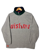 Load image into Gallery viewer, TWINS CHOP HALF ZIP FLEECE - ASH GREY
