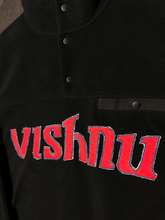 Load image into Gallery viewer, TWINS CHOP SNAP UP FLEECE - BLACK
