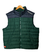 Load image into Gallery viewer, TOP LEFT PUFFY VEST - NAVY/FOREST
