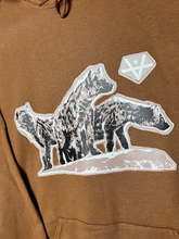 Load image into Gallery viewer, TEAMWORK PATCH HOODIE - PECAN
