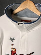 Load image into Gallery viewer, LEADER CHOP/SWAP Q-ZIP 1 - WHITE/BLACK
