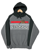 Load image into Gallery viewer, OLYMPIC CHOP HOODIE - GREY/BLACK
