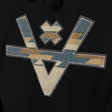 Load image into Gallery viewer, NEW V WESTERN HOODIE - BLACK

