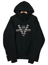 Load image into Gallery viewer, NEW V MONOGRAM HOODIE 1 - BLACK
