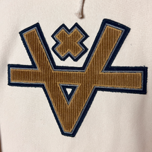 Load image into Gallery viewer, NEW V CORDUROY HOODIE - ALMOND
