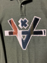 Load image into Gallery viewer, SWEATER V L/S POLO 2 - ARMY
