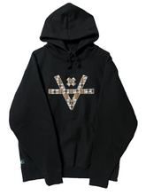 Load image into Gallery viewer, WOVEN V HOODIE 1 - BLACK
