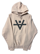 Load image into Gallery viewer, WOVEN V HOODIE 2 - ALMOND
