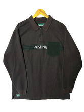 Load image into Gallery viewer, TUCKED AWAY LS POLO - DARKEST RED/BLACK
