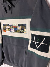Load image into Gallery viewer, TAG PATCH HOODIE - METAL GREY/WHITE
