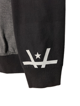 Load image into Gallery viewer, HIDDEN CUFF LS POLO - SLATE/STRIPED
