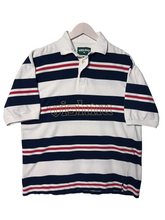 Load image into Gallery viewer, LOOMIS SHORT SLEEVE RUGBY 2 - WHITE/NAVY
