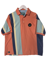 Load image into Gallery viewer, DUCK HUNT POLO - LIGHT ORANGE/NAVY
