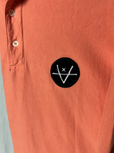 Load image into Gallery viewer, DUCK HUNT POLO - LIGHT ORANGE/NAVY
