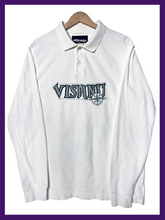 Load image into Gallery viewer, MARINERS FLIP PATCH LS POLO - WHITE
