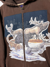Load image into Gallery viewer, ALPINE MAMMALS INSULATED ZIP UP - CHOCOLATE
