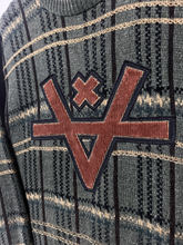 Load image into Gallery viewer, COZY SWEATER 3 - OLIVE GRID
