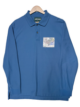 Load image into Gallery viewer, BACK PORCH LS POLO - SKY
