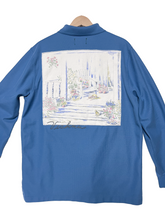 Load image into Gallery viewer, BACK PORCH LS POLO - SKY

