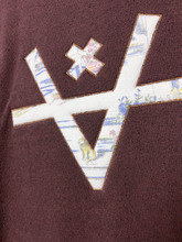 Load image into Gallery viewer, REST AND RELAXATION LS SWEATER POLO - DARK BURGUNDY
