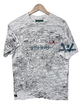 Load image into Gallery viewer, LOS ANGELES MAP TEE - BLACK/WHITE
