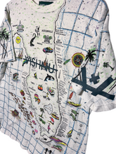 Load image into Gallery viewer, FLORIDA MAP TEE - HEATHER WHITE
