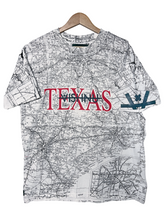 Load image into Gallery viewer, TEXAS MAP TEE 1 - BLACK/WHITE
