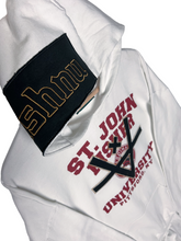 Load image into Gallery viewer, ST JOHN FISHER CUT OUT HOODIE - WHITE

