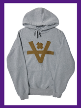Load image into Gallery viewer, YARN V HOODIE - GREY
