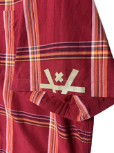 Load image into Gallery viewer, SUNRISE SLEEVE SHIRT - RED PLAID
