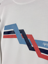 Load image into Gallery viewer, FLARE SIDE TEE - WHITE
