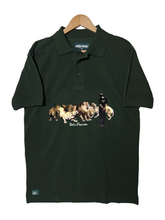 Load image into Gallery viewer, LIONS DEN POLO - HUNTER GREEN

