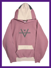 Load image into Gallery viewer, CHOP SWAP HOODIE - DUSTY PINK/CREAM
