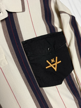 Load image into Gallery viewer, DOZI LS POLO - CREAM/BLACK
