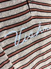 Load image into Gallery viewer, CUTOUT VELOUR LS POLO - GREY
