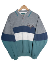 Load image into Gallery viewer, SPORTMODE SWEATER POLO - GREEN/GREY/BLACK/NAVY
