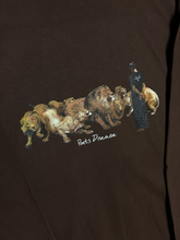 Load image into Gallery viewer, LIONS DEN LS TEE - BROWN
