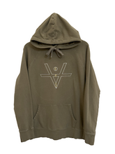 Load image into Gallery viewer, STAPLES DYED HOODIE - OLIVE
