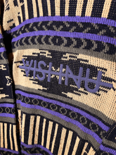 Load image into Gallery viewer, COZY SWEATER 2 - YELLOW/BLACK/PURPLE

