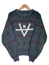 Load image into Gallery viewer, COZY SWEATER 5 - GREY/MAROON
