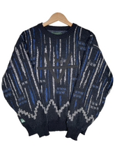 Load image into Gallery viewer, COZY SWEATER 4 - BLUE/BLACK
