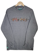 Load image into Gallery viewer, TOPSHEET LS TEE - GUNMETAL HEATHER
